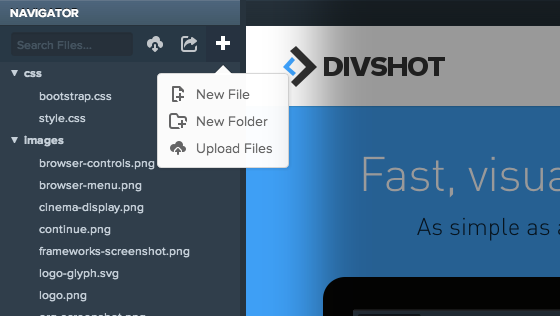 Divshot Projects